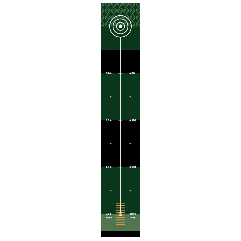 Golf Putting Mat Met Oefenhole - 3 meter -Oefenmateriaal-Golf-Spullen.nl