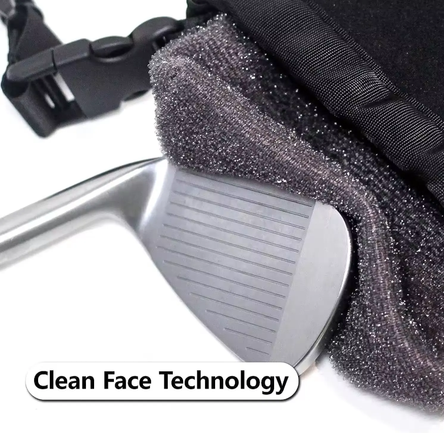 GolfClean Pro - Le sac de nettoyage pour clubs et balles