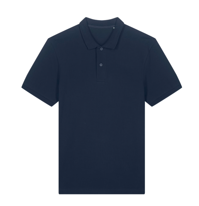Polo de golf bleu marine