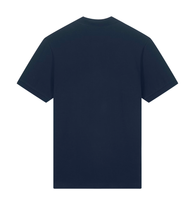 Polo de golf bleu marine