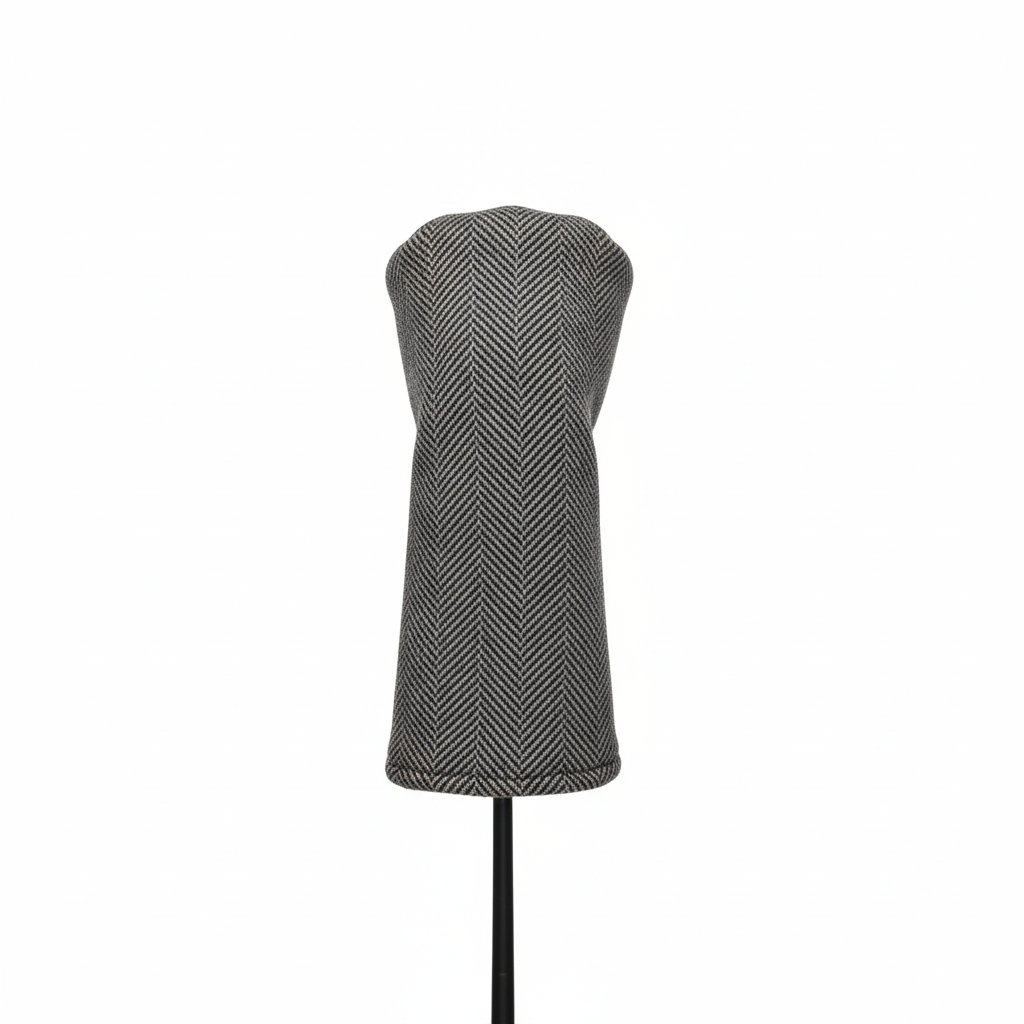 Headcover op driver - rechtop met shaft