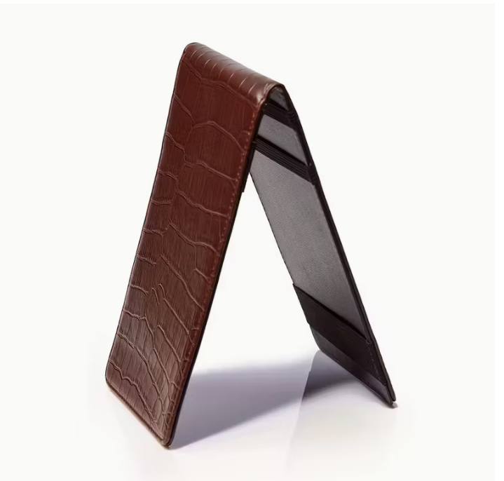 Scorekaarthouder met Krokodillenleren Look