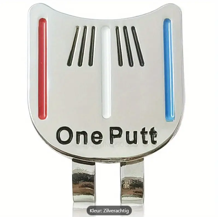 Casquette de golf de luxe + outil d'alignement de putting