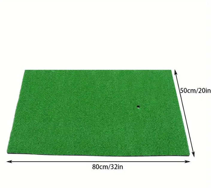 Tapis de golf d'entraînement 50 x 80 + filet d'approche (ensemble combiné)