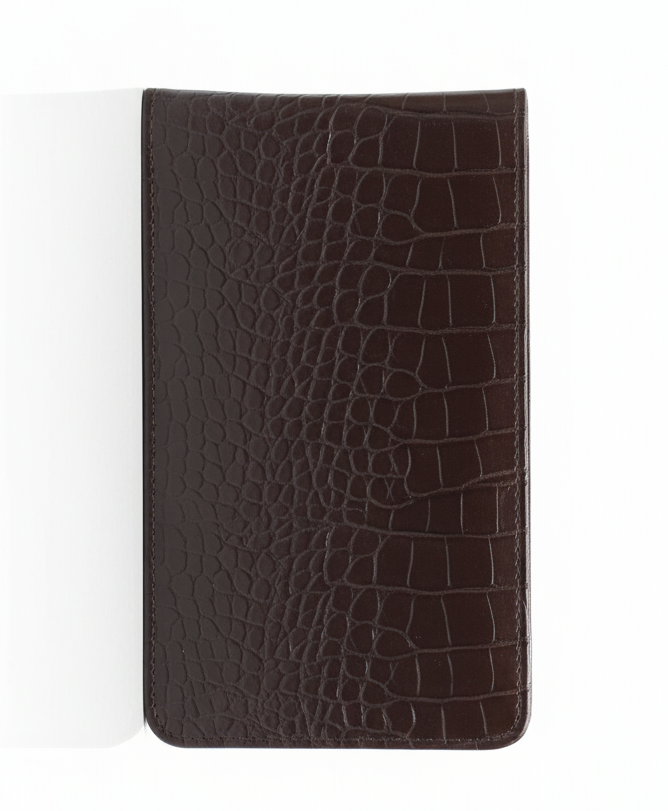Scorekaarthouder met Krokodillenleren Look