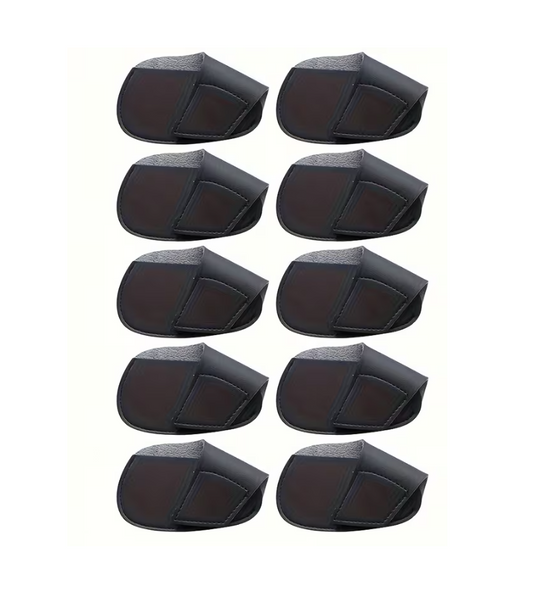 Ijzer Cover Zwart – Golf Headcover Set – Bescherming voor je IJzers