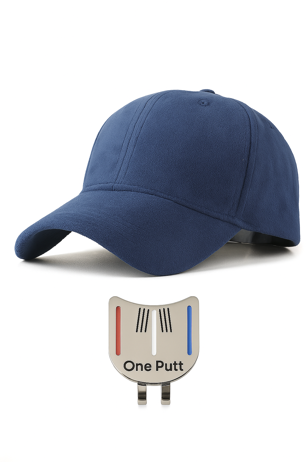 Casquette de golf de luxe + outil d'alignement de putting