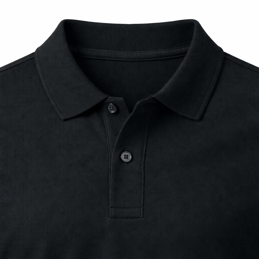 Polo de golf gris