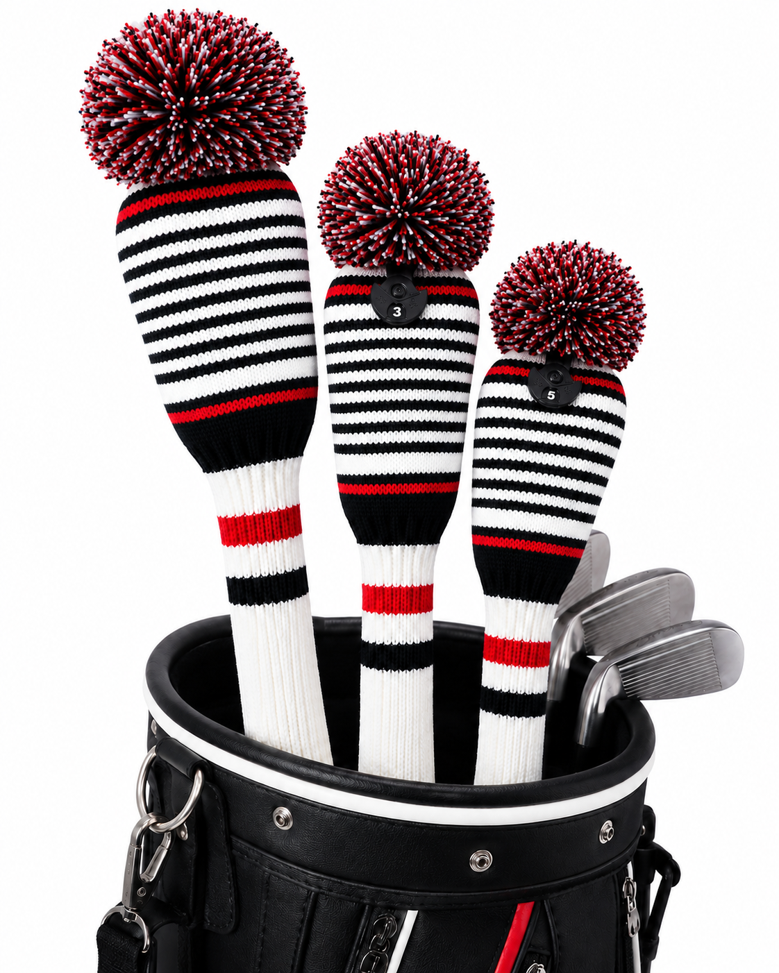 Golfschläger-Schlägerhaube aus gestrickter Wolle